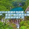 2018深圳中考科普：深户、非深户报名条件及报名材料详情汇总