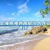 上海市海外高层次人才引进计画