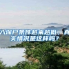 入深户条件越来越低，真实情况是这样吗？