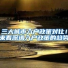 三大城市入户政策对比！来看深圳入户政策的趋势
