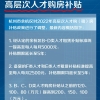 2022年余杭区高层次人才购房补贴