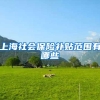 上海社会保险补贴范围有哪些
