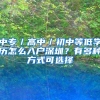 中专／高中／初中等低学历怎么入户深圳？有多种方式可选择