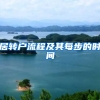 居转户流程及其每步的时间
