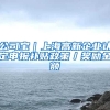 公司宝｜上海高新企业认定申报补贴政策／奖励金额