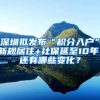 深圳拟发布“积分入户”新规居住+社保延至10年，还有哪些变化？