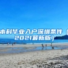 本科毕业入户深圳条件（2021最新版）