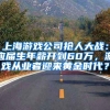 上海游戏公司抢人大战：应届生年薪开到60万，游戏从业者迎来黄金时代？